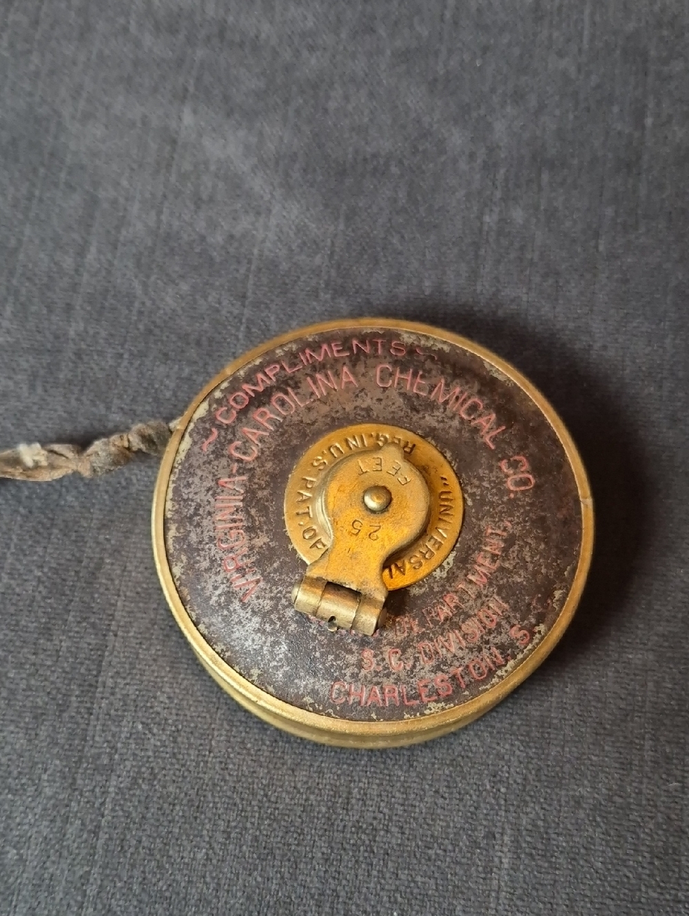 Antique Brass‎ Tape By Universal For Virginia Carolina Chemical Co